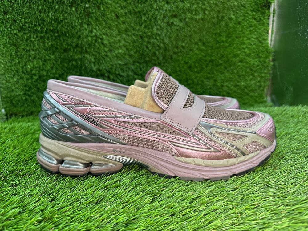 New Balance 1906L U1906LAU Penny Loafer Shoes Men's 11.5D Pink Mesh Slip-on